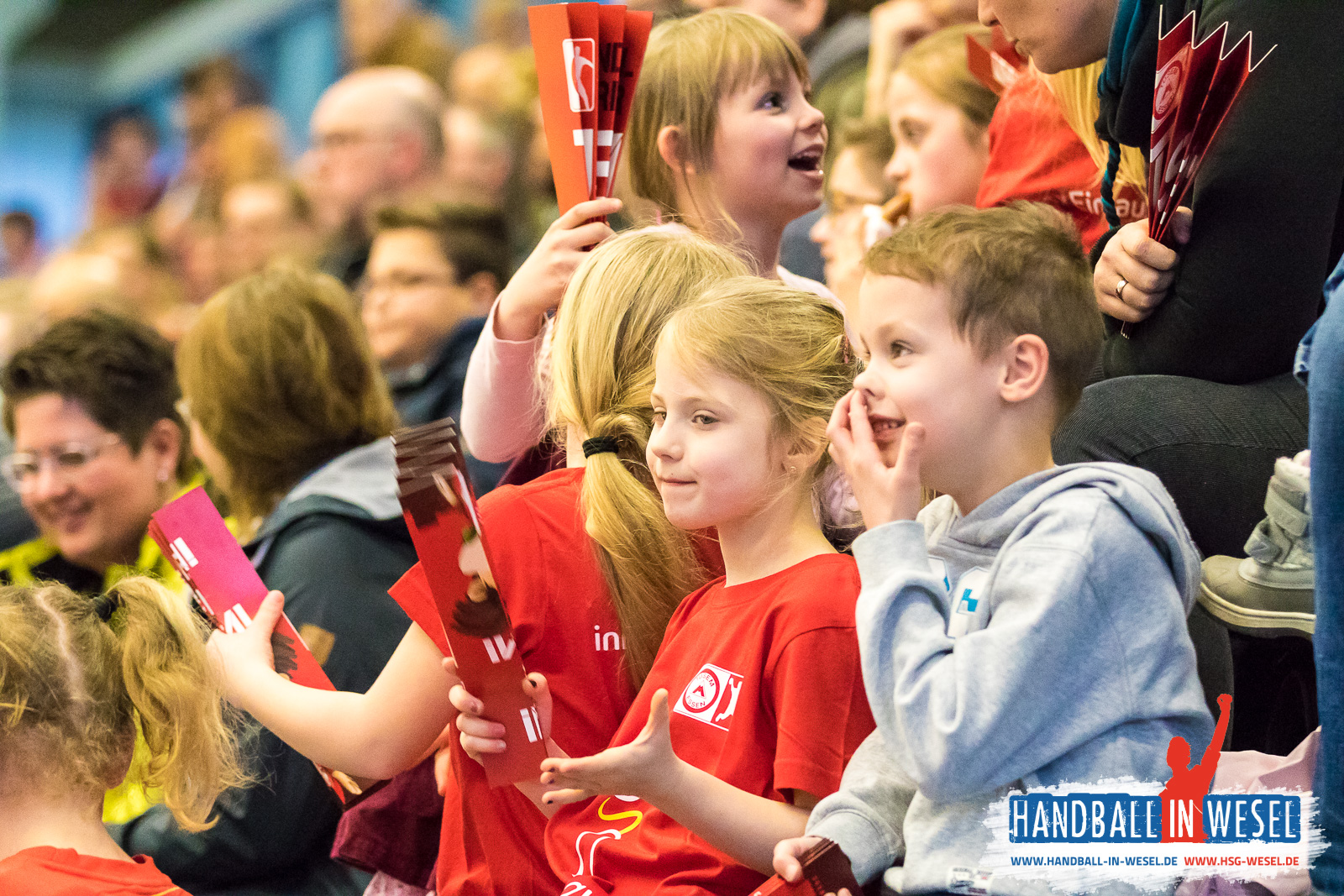 HSG Wesel E-Jugend / Einlaufkids TUSEM Essen 2017